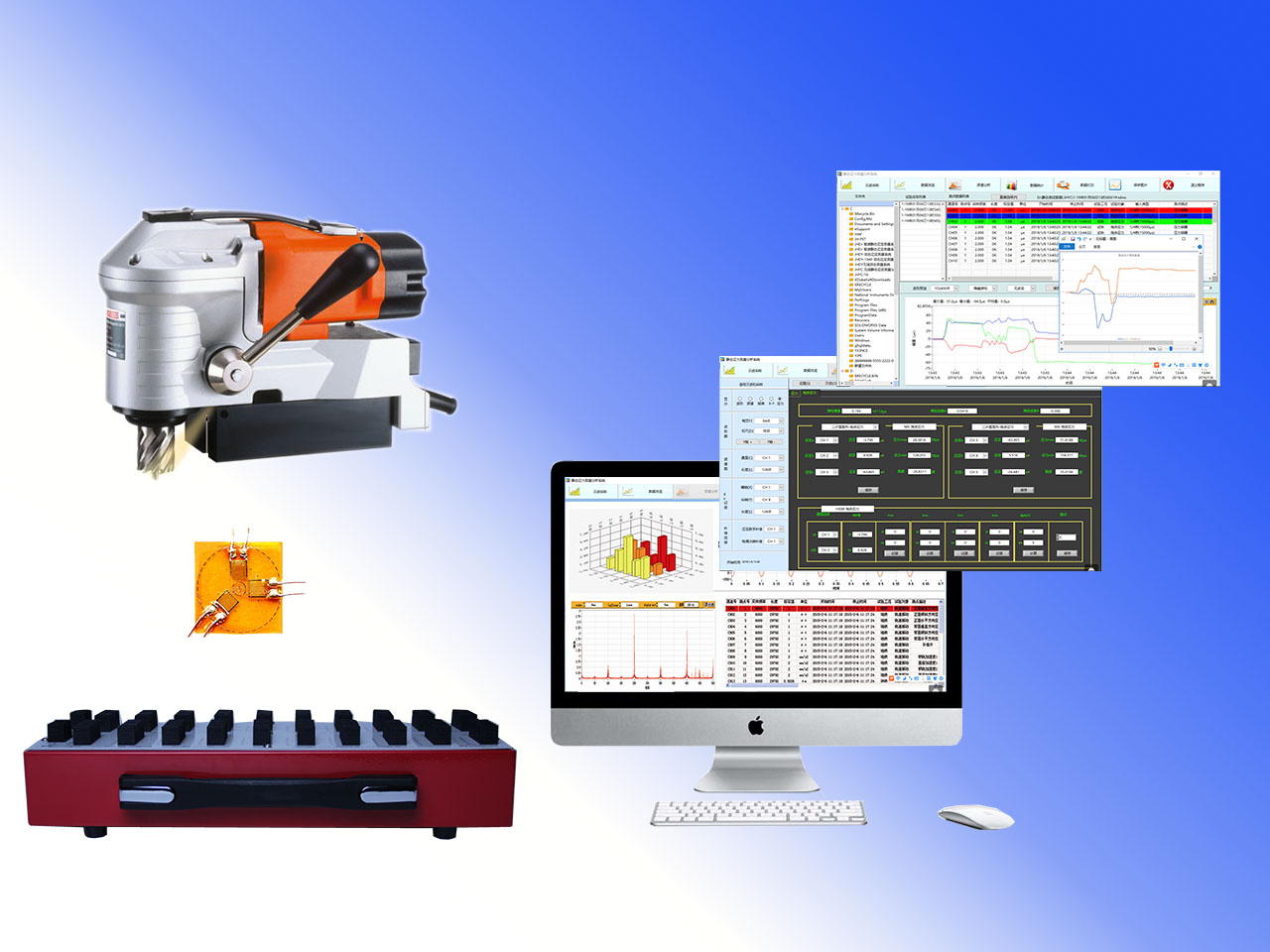 JHHX環芯法殘余應力測量分析系統